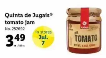 Lidl Quinta De Jugais Tomato Jam offer