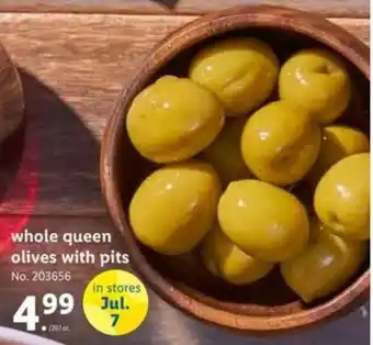 Whole Queen Olives With Pits