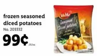 Lidl Frozen Seasoned Diced Potatoes offer