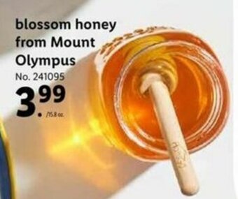 Lidl Blossom Honey From Mount Olympus offer