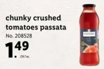 Lidl Chunky Crushed Tomatoes Passata offer