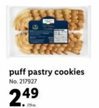 Lidl Puff Pastry Cookies offer