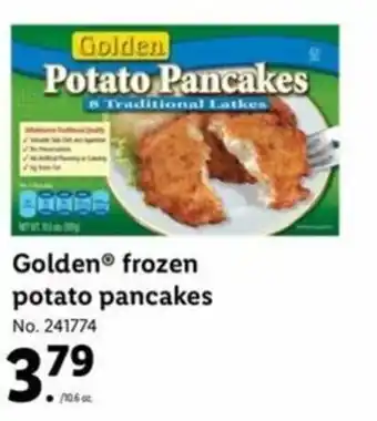 Lidl Golden Frozen Potato Pancakes offer