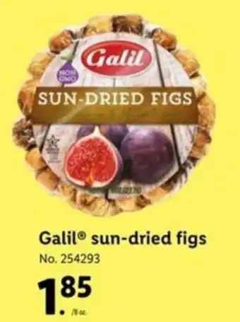 Lidl Galil Sun Dried Figs offer