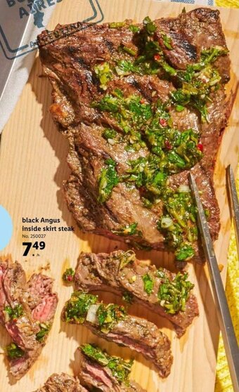 Lidl Black Angus Inside Skirt Steak offer