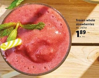 Lidl Frozen Whole Strawberries offer