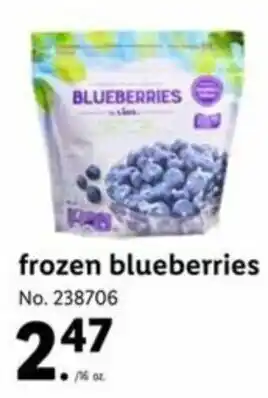 Lidl Frozen Blueberries offer