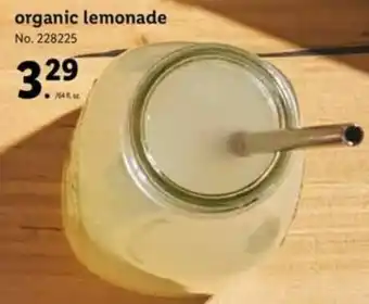 Lidl Organic Lemonade offer