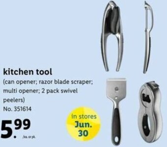 Lidl Kitchen Tool offer