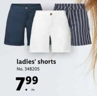 Lidl Ladie's Shorts offer