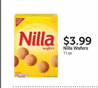 Fareway Nilla Wafers offer
