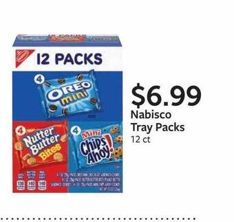 Fareway Nabisco Tray Packs offer