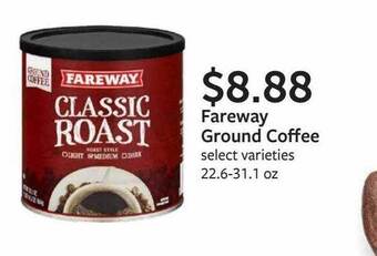 Fareway Fareway Ground Coffee offer