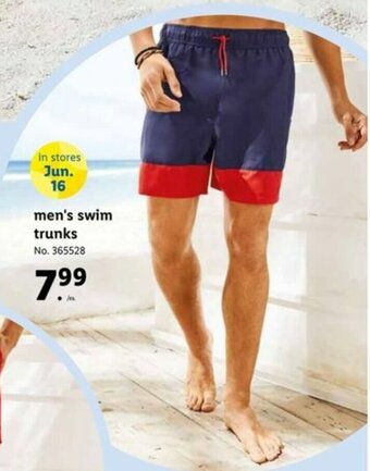 Lidl Men's Swim Trunks offer