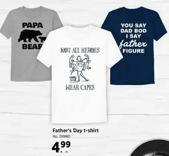 Lidl Father's Day T-shirt offer