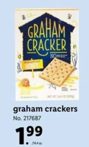 Lidl Graham Crackers offer