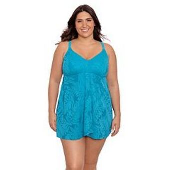 Kohl's Plus size bal harbour tummy control one-piece swim dress offer