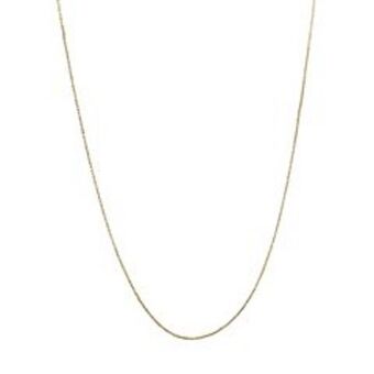 Kohl's Everlasting gold 14k gold box chain necklace offer