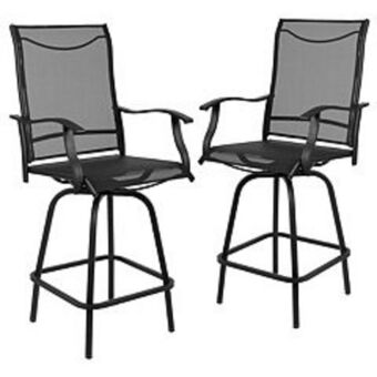 Kohl's Flash furniture patio bar height stool 2-piece set offer