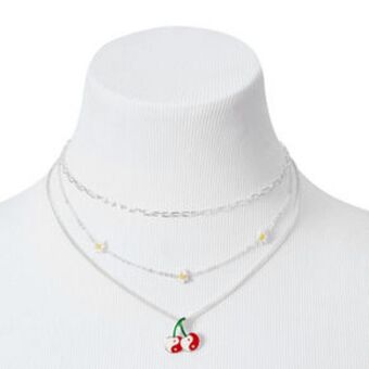 Claire's Cherry yin yang jewelry set (2 pack) offer
