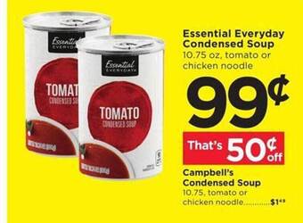 Cub Foods Essential Everyday Condensed Soup offer