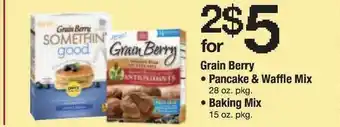 ACME Grain Berry, Pancake & Waffle Mix, Baking Mix offer