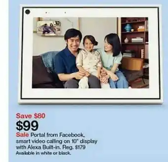 Target Portal From Facebook offer