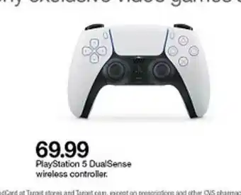 Target Playstation 5 Dualsense Wireless Controller offer