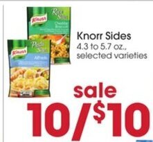 Giant Eagle Knorr Sides 4.3 to 5.7 oz. offer
