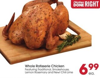 Giant Eagle Whole Rotisserie Chicken offer