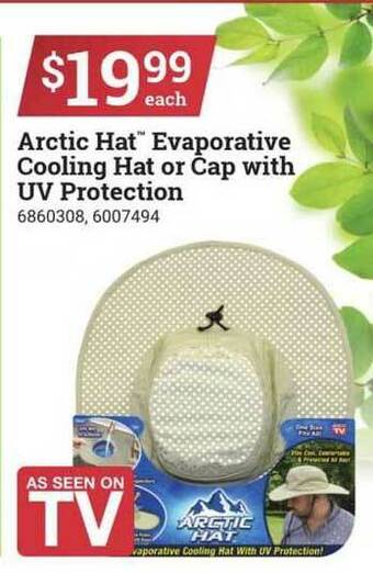 Ace Hardware Arctic Hat™ Evaporative Cooling Hat Or Cap With UV Protection offer