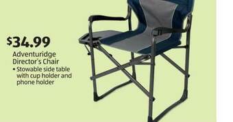 Aldi Adventuridge Director's Chair offer