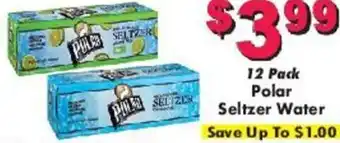 Miners County Market 12 Pack Polar Seltzer Water offer