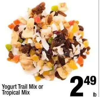 Super King Markets Yogurt Trail Mix Or Tropical Mix offer