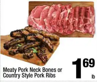 Super King Markets Meaty Pork Neck Bones Or Country Style Pork Ribs offer