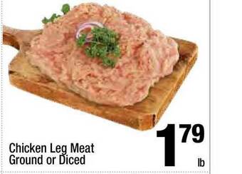 Super King Markets Chicken Leg Meat Ground Or Diced offer