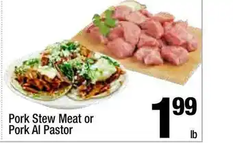 Super King Markets Porl Stew ,meat Or Pork Al Pastor offer