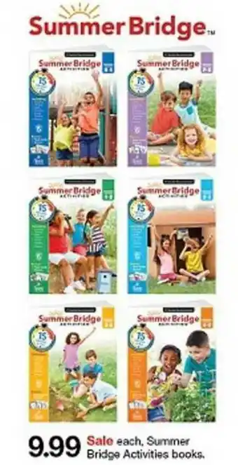 Target Summer Bridge Activities Books offer