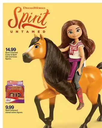 Target Spirit Untamed Lucky & Spirit Doll And Horse Figures Spirit Untamed Animal Action Figures offer