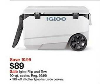 Target Igloo Flip And Tow offer