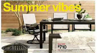 Target Project 62 Henning Patio Furniture Set offer