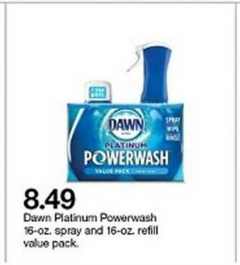 Target Dawn Platinum Powerwash 16-oz. Spray And 16-oz. Refill Value Pack. offer