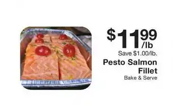 Fairway Store Market Pesto Salmon Fillet offer