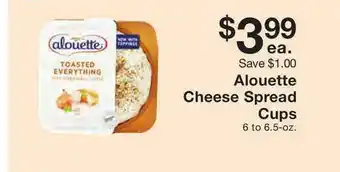 Fairway Store Market Alouette Cheese Spread Cups offer
