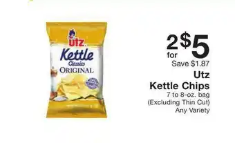 Fairway Store Market Utz Kettle Chips offer