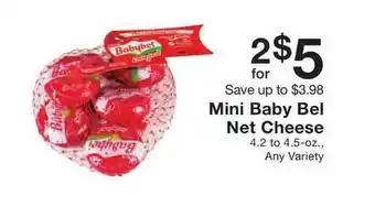 Fairway Store Market Mini Baby Bel Net Cheese offer