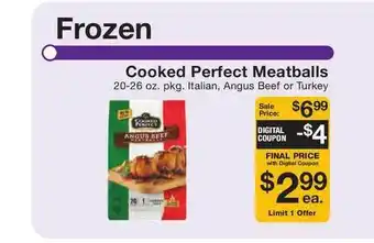 Fairway Store Market Cooked Perfect Meatballs offer