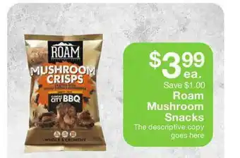 Fairway Store Market Roam Mushroom Snacks offer