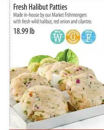 Market of Choice Fresh Halibut Patties offer