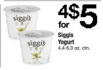 ACME Siggis Yogurt offer